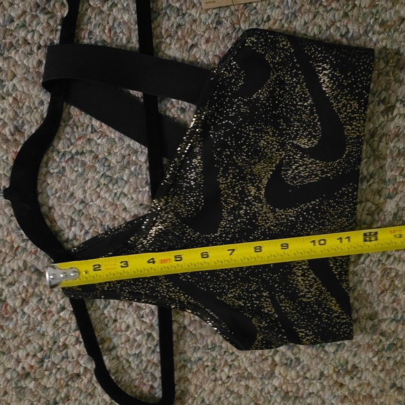NIKE SIGNATURE  WOMEN'S BLACK & GOLD ATHLETIC TANK TOP SIZE EXTRA SMALL XS - Picture 12 of 14